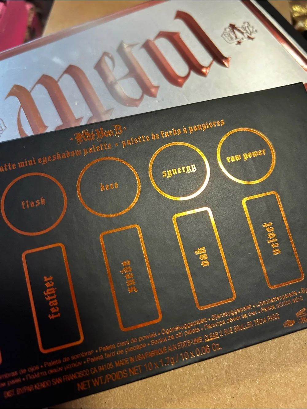 KVD Beauty  Eyeshadow Palette - Copper & Black